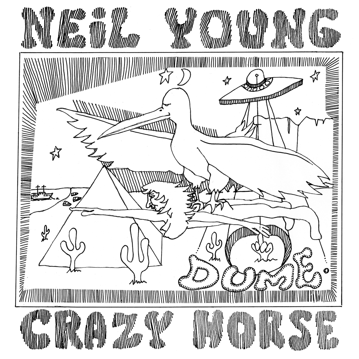 Young Neil & Crazy Horse Fu##in' Up 2LP купить,NaN