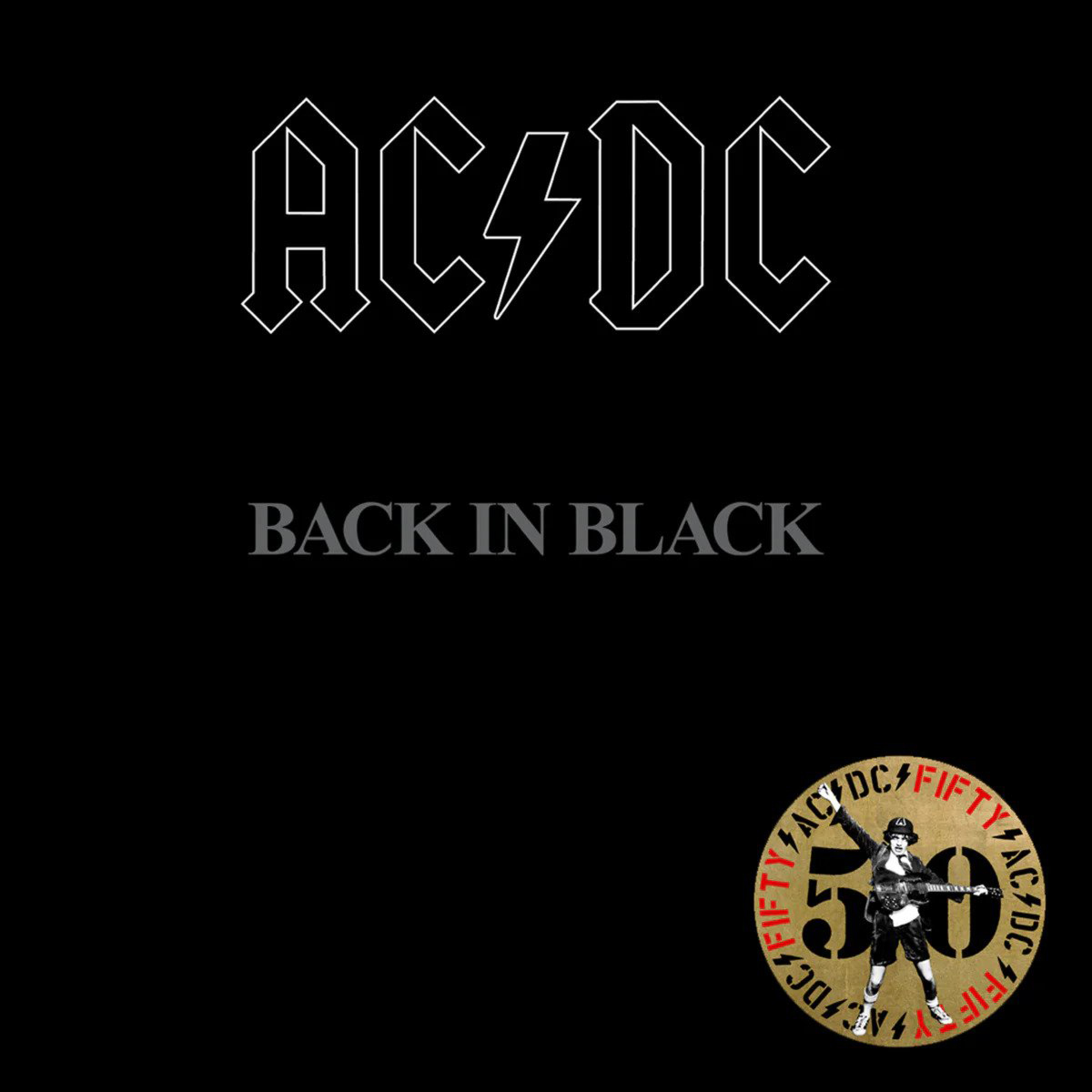 Ac/Dc Back In Black (Special Edition, Gold, 50th Anniversary) LP