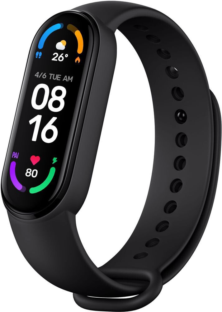Фитнес-браслет Xiaomi Mi Smart Band 6 black купить,NaN