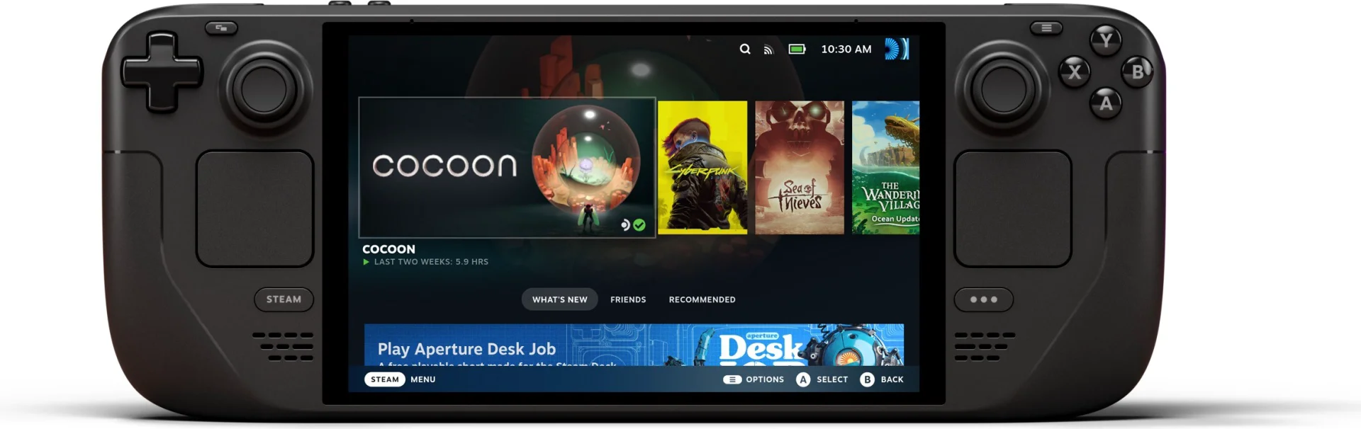Игровая консоль Valve Steam Deck Oled 1Tb черная