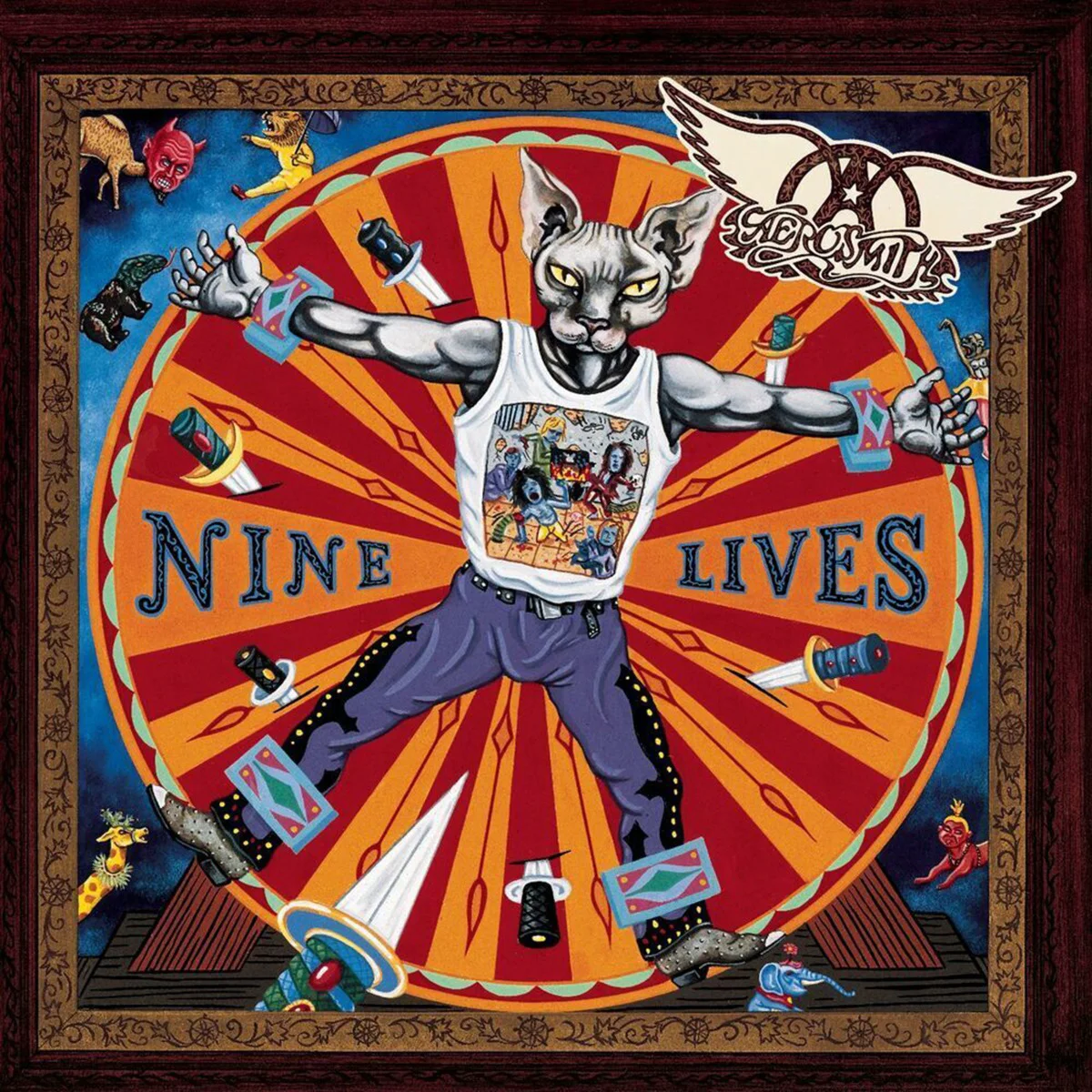 Aerosmith Nine Lives (Reissue/Hq) 2LP купить,NaN