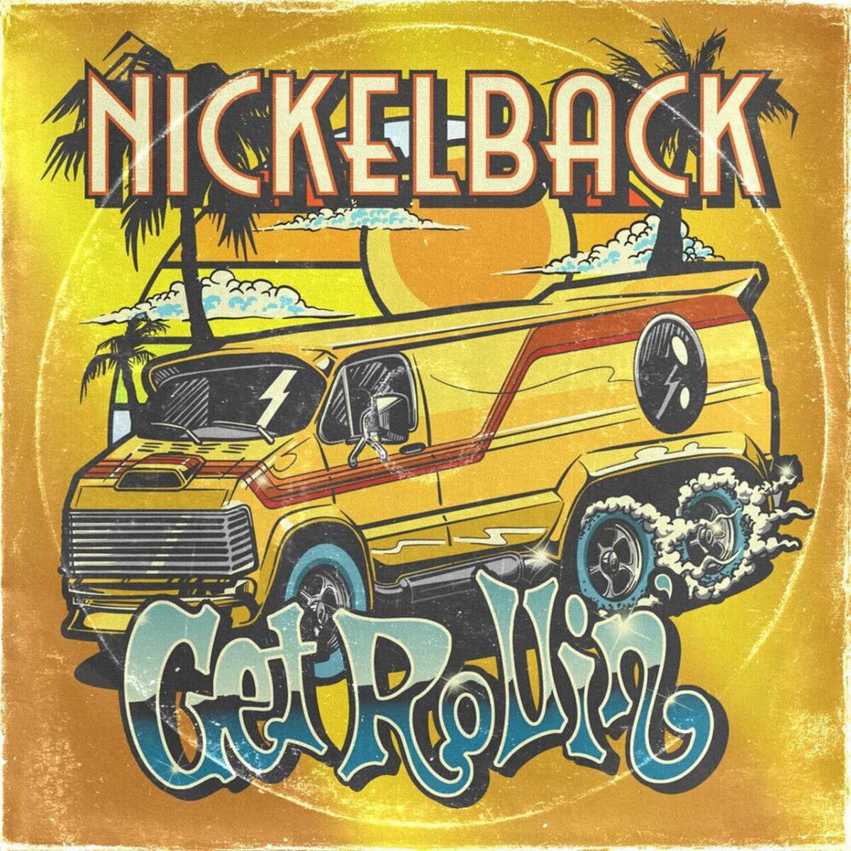 Nickelback Get Rollin' (coloured) LP купить,NaN