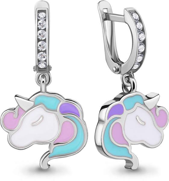 Серьги Aquamarine 46832А  купить,NaN