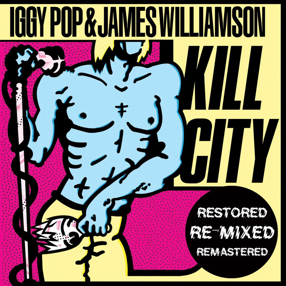 Pop Iggy & James Williamson Kill City LP купить,NaN
