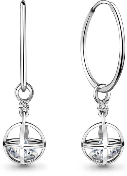 Серьги Aquamarine 48175А  купить,NaN