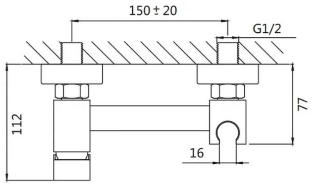 Shevanik гигиенический душ S137Q, латунь купить,NaN