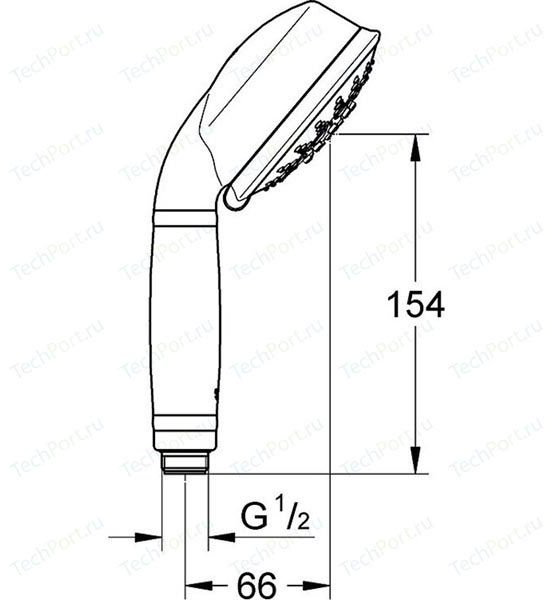 Grohe лейка для душа 27123000 купить,NaN