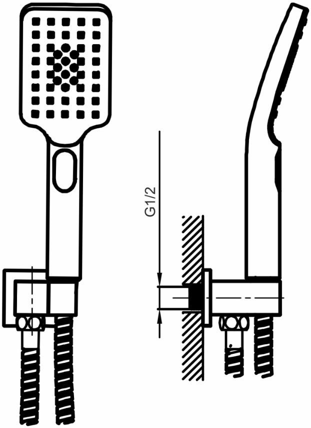 Оптима душевой набор (гарнитур) О5384