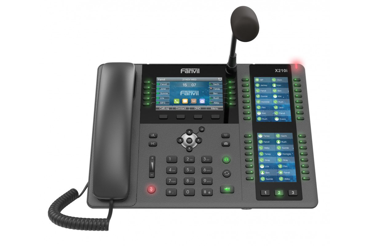 IP-телефон Fanvil X210i серый купить,180502