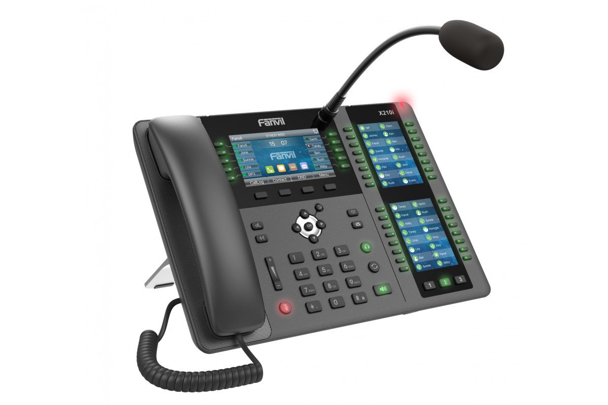 IP-телефон Fanvil X210i серый купить,180502