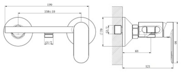 Haiba гигиенический душ HB5516