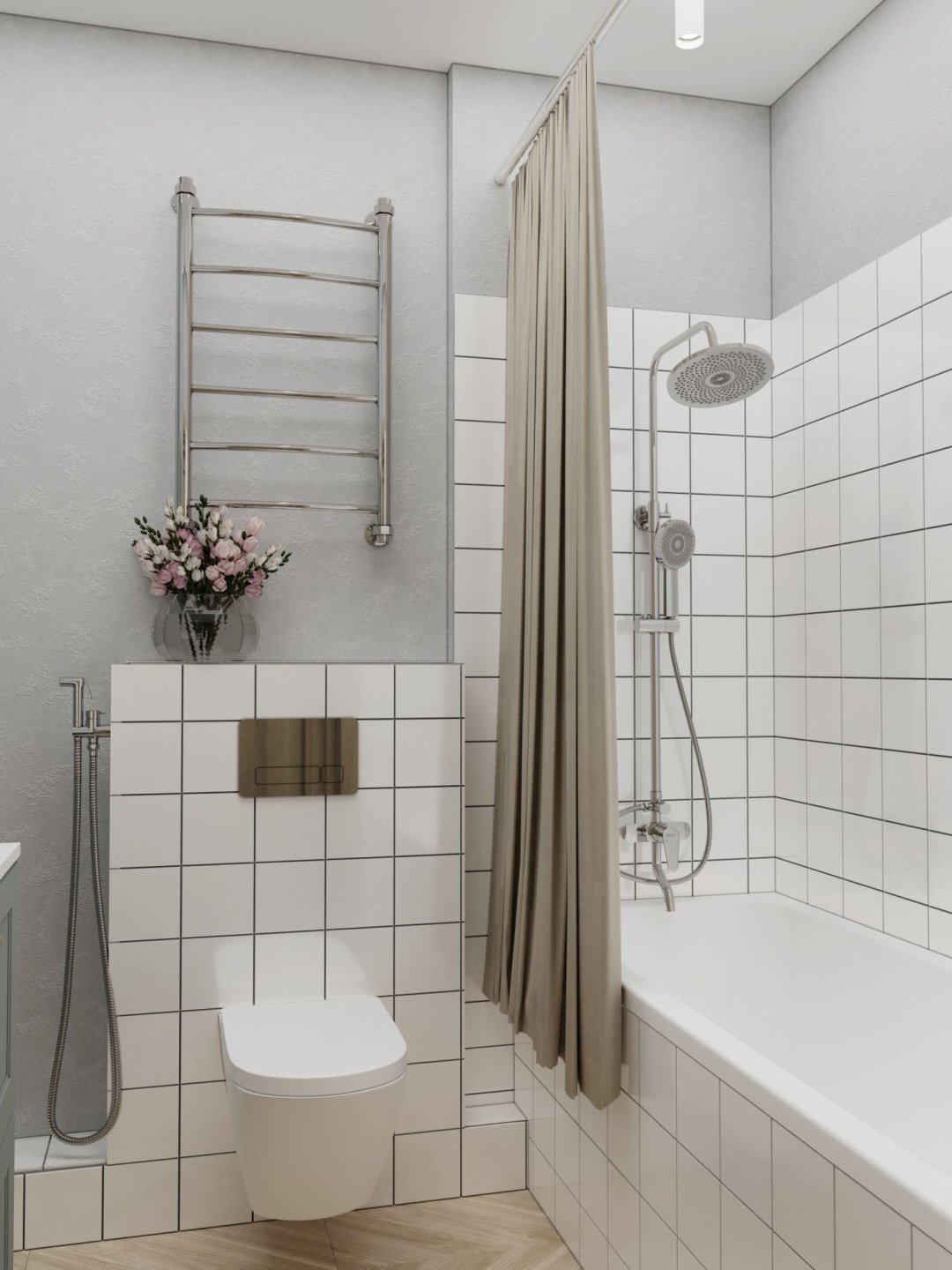 Knotlor душевая стойка EcoFlow KN-15