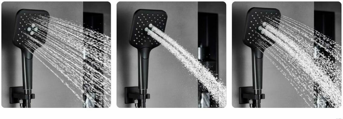 Vincea душевой набор (гарнитур) Next VSFW-1N3TMB