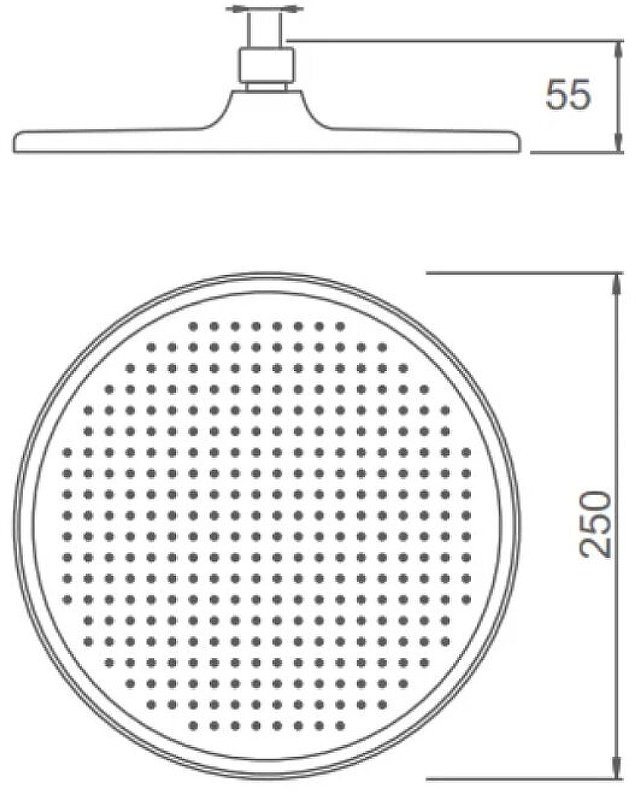 Splenka верхний душ S451.50.06, латунь купить,NaN