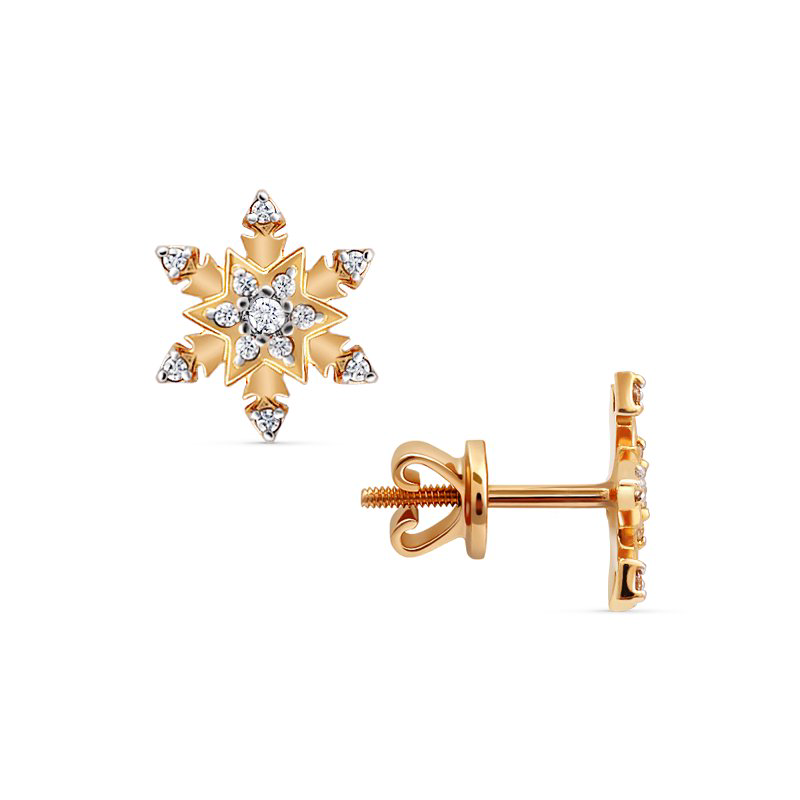Серьги Crystal M138 1,65гр. купить,NaN