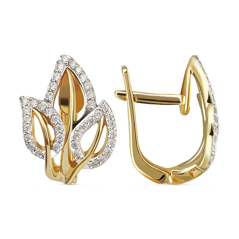 Серьги Crystal M103 4,41гр. купить,NaN