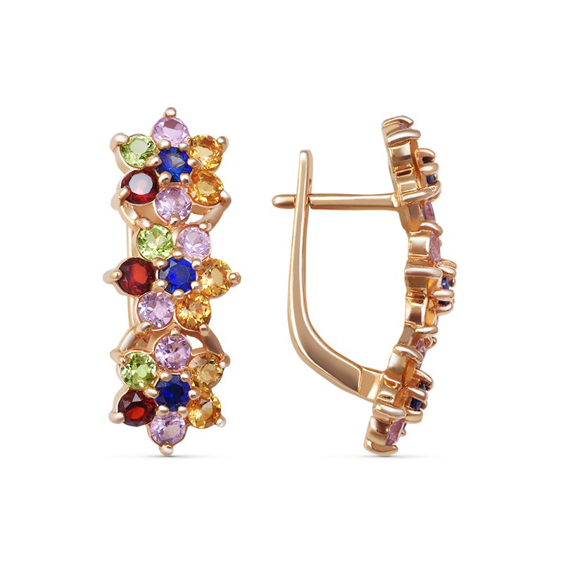 Серьги Crystal M141 6,31гр. купить,NaN