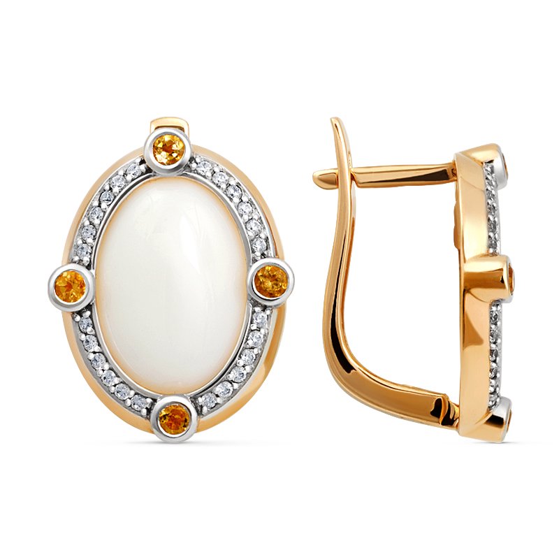 Серьги Кристалл M166 6,94гр. купить,NaN