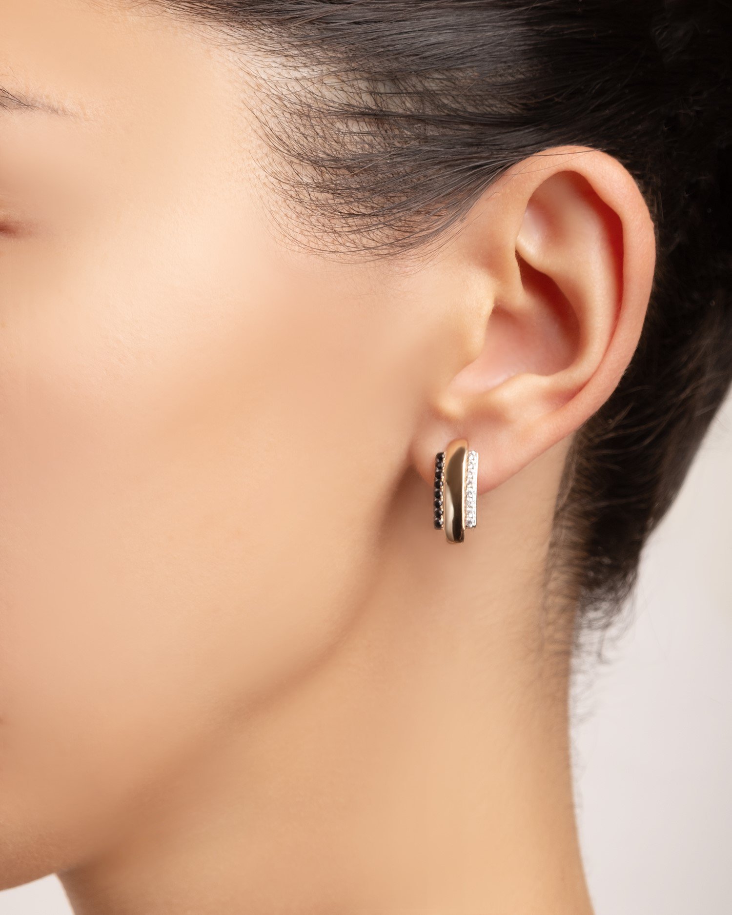 Серьги Золото Атолл с фианитами 3.48 гр. 20785 купить,NaN