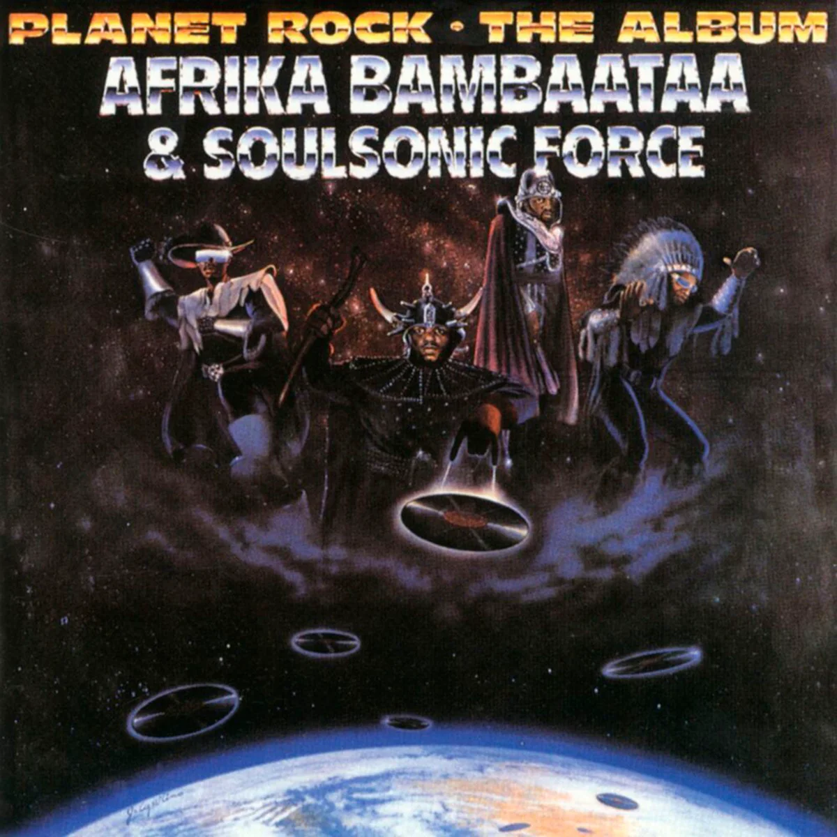 Afrika Bambaataa & Soulsonic Force Planet Rock 2LP купить,NaN