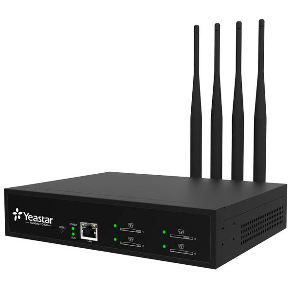 VoIP-GSM-шлюз Yeastar TG400 черный
