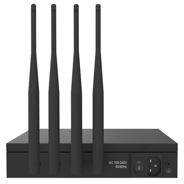 VoIP-GSM-шлюз Yeastar TG400 черный