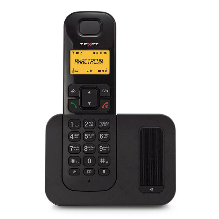 Радиотелефон Texet TX-D6605А черный купить,23990