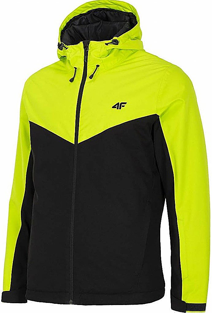 Куртка горнолыжная 4F H4Z21-KUMN002-45S канареечно-зеленая M