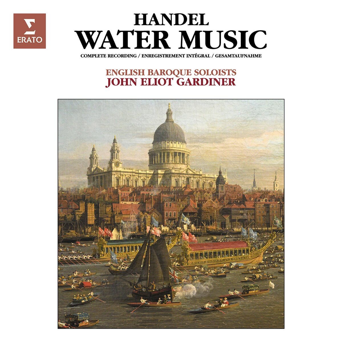 Gardiner John Eliot / English Baroque Soloists Handel LP купить,NaN