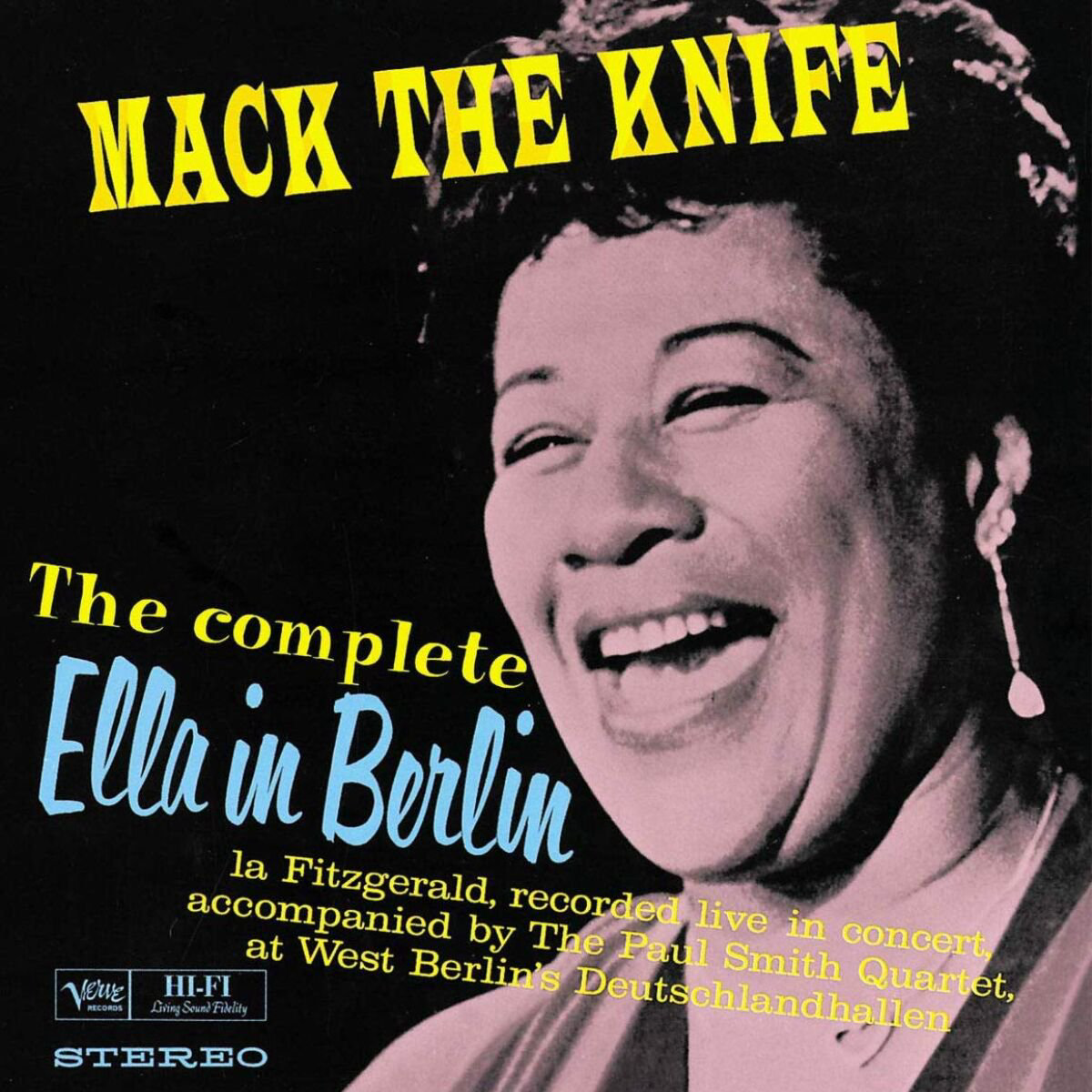 Fitzgerald Ella Mack The Knife (The Complete Ella In Berlin) LP купить,NaN