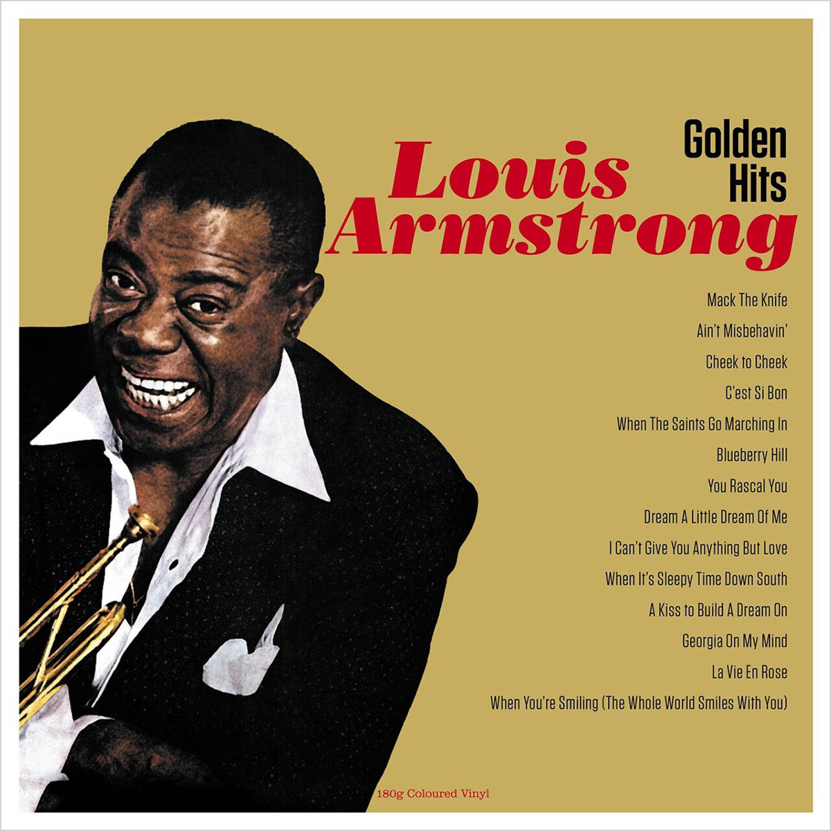 Armstrong Louis Golden Hits (Red Vinyl) LP купить,NaN