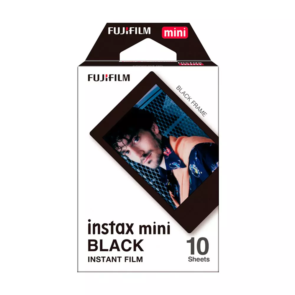 Фотопленка Fujifilm Instax Mini Black Frame 10шт купить,NaN