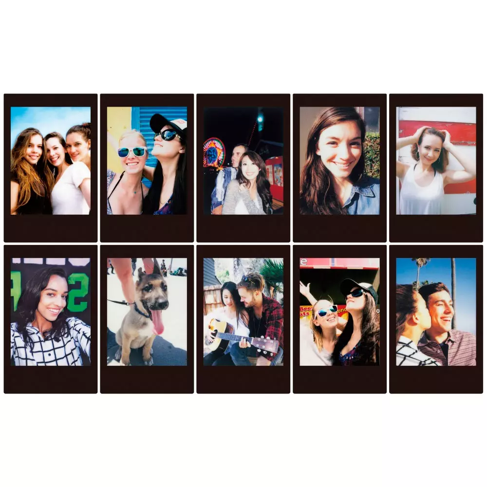 Фотопленка Fujifilm Instax Mini Black Frame 10шт купить,NaN