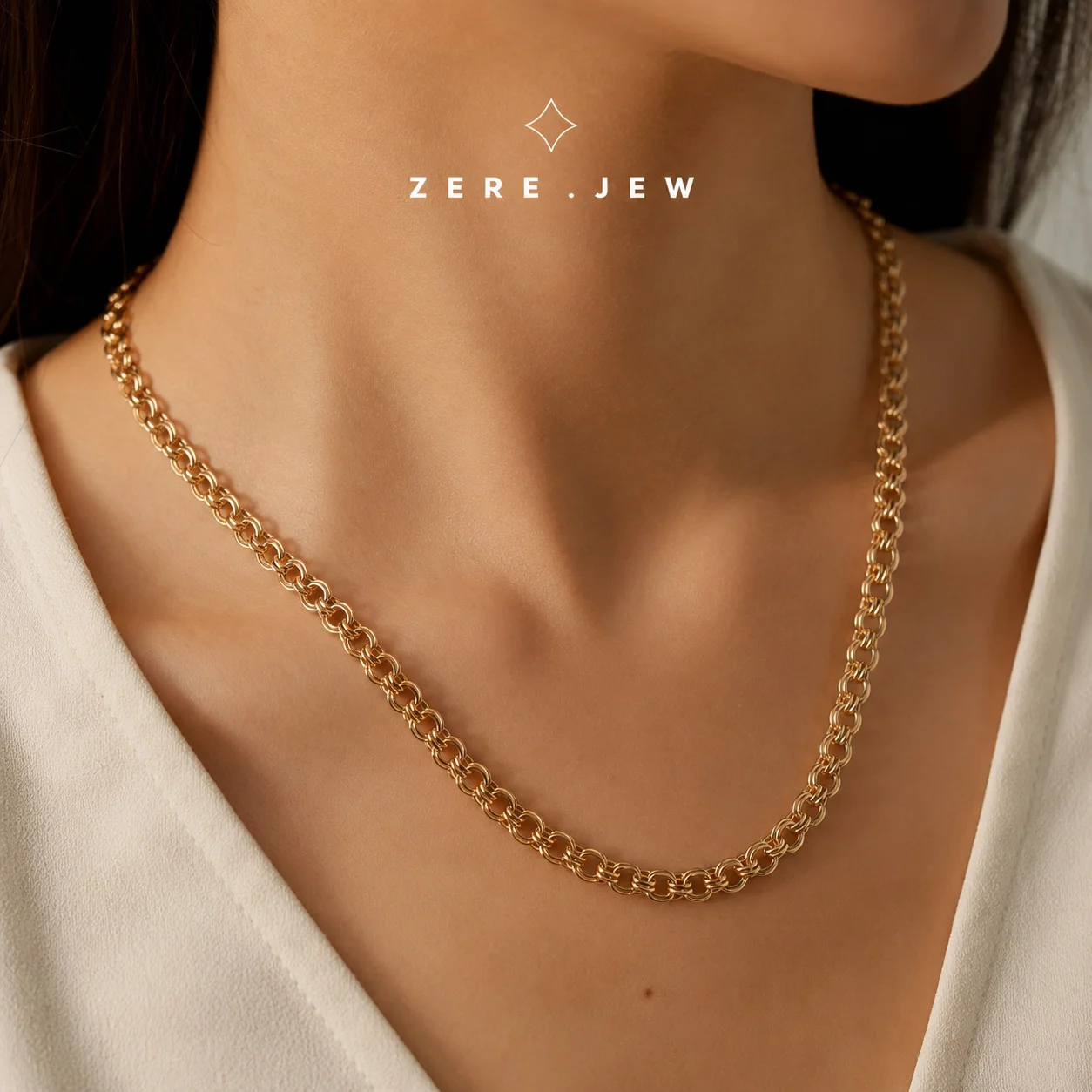 Цепь ZERE красное золото 585 7.4 гр 60 см купить,610500