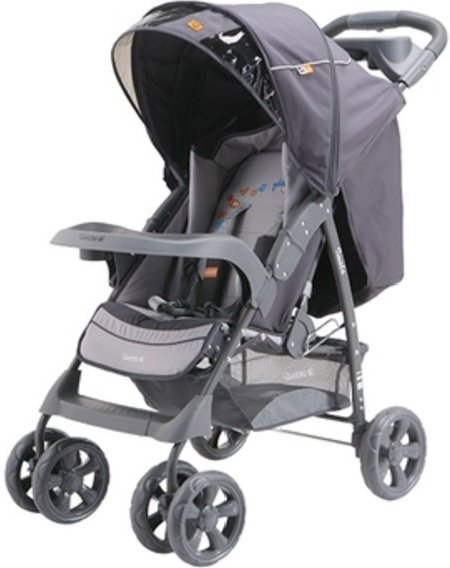 Коляска прогулочная Adamex Quatro Imola №1 Grey купить,NaN