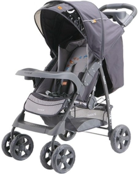 Коляска прогулочная Adamex Quatro Imola №1 Grey купить,NaN