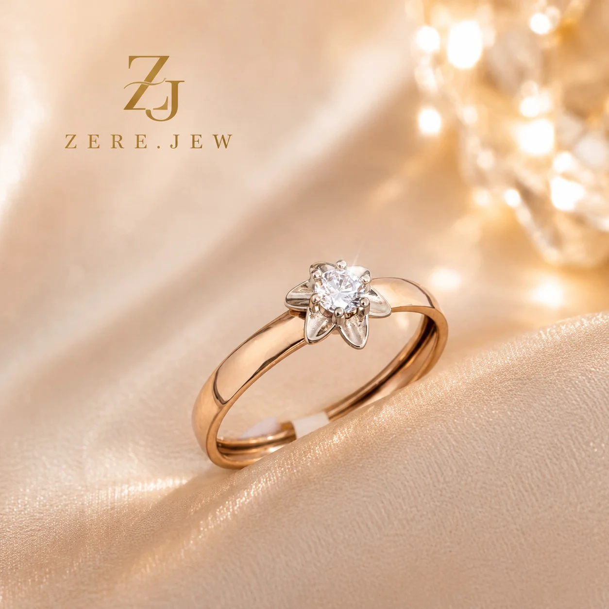 Кольцо ZERE золото 585 проба 1,08гр 18,5р купить,91800