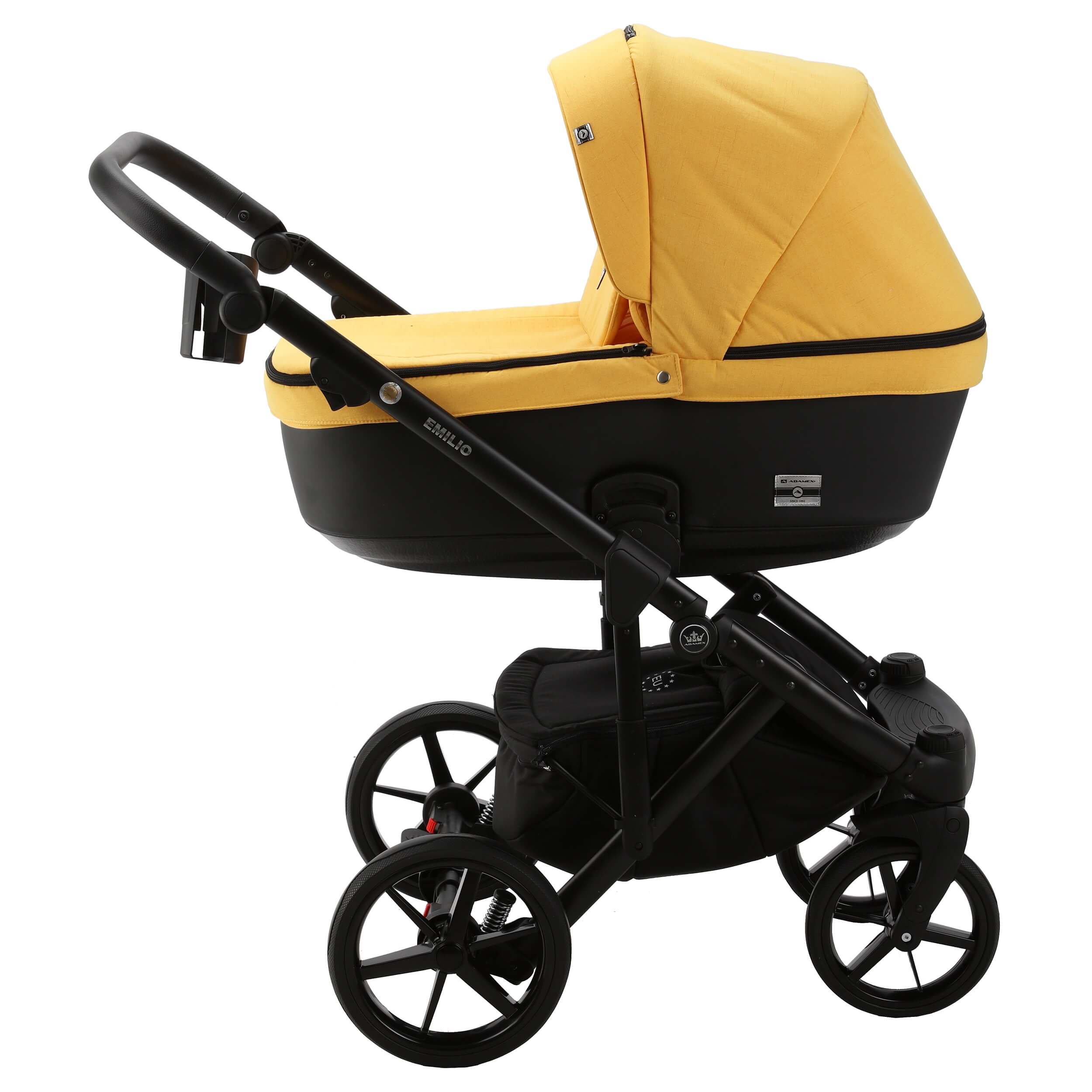 Коляска 3в1 Adamex Emilio EM219 Yellow купить,NaN
