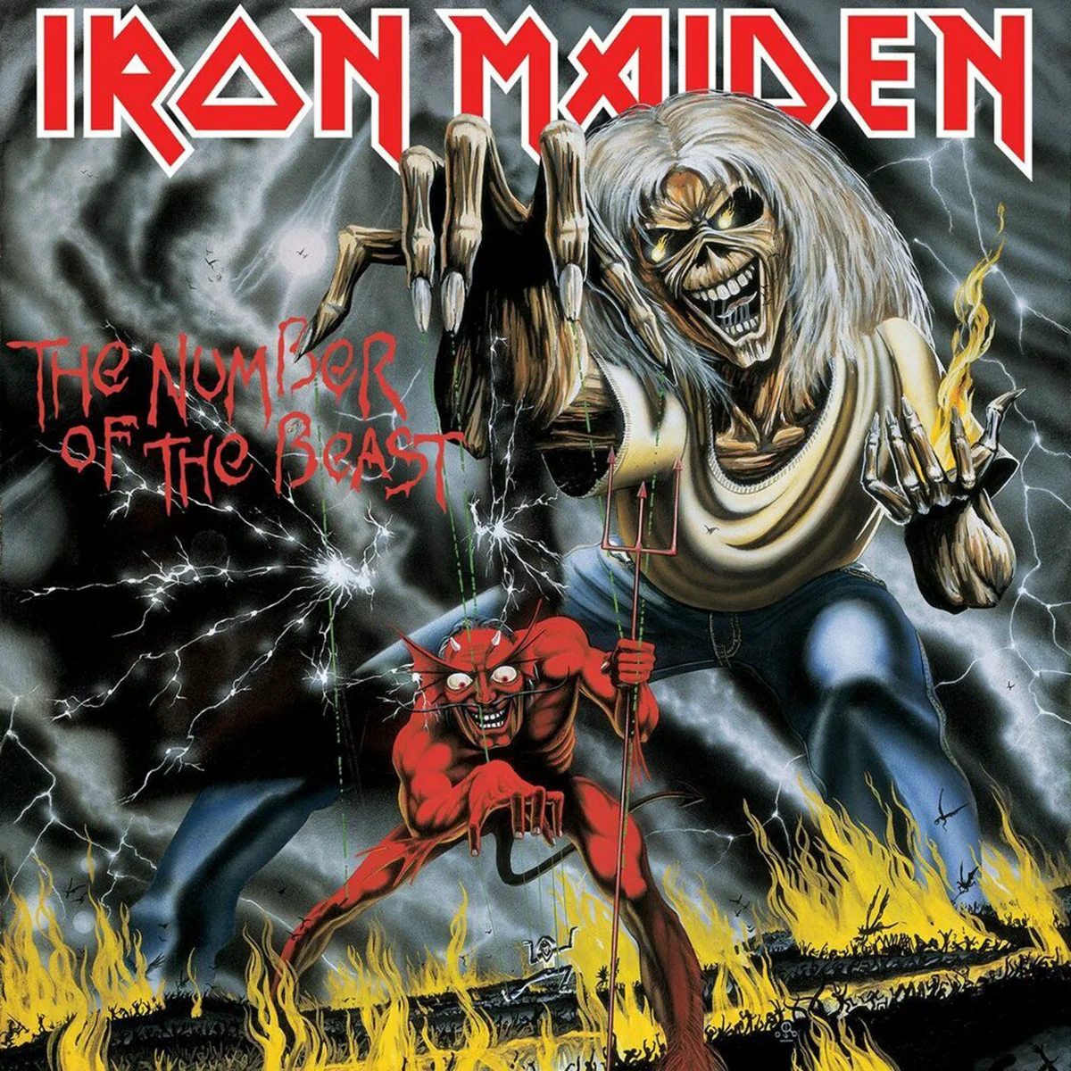 Iron Maiden Number Of The Beast LP купить,NaN