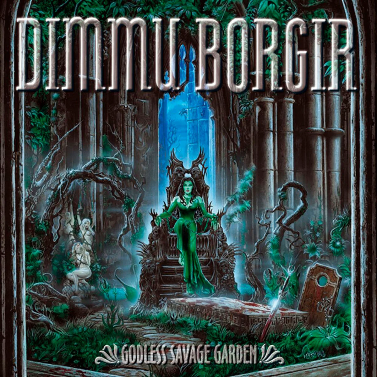 Dimmu Borgir Godless Savage Garden (Limited Edition, Green With Black Splatter Vinyl) LP купить,NaN