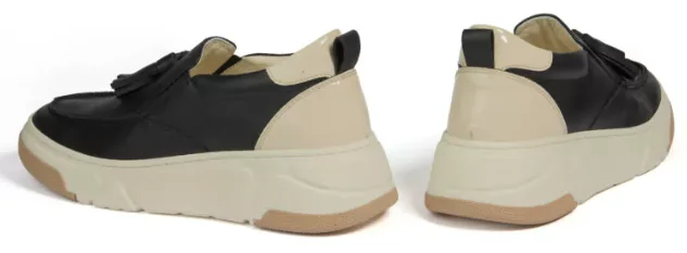 Лоферы Nila Nila Scapra Pelle Donna T22-4041PV beige black 36 - ForteMarket Лоферы Nila Nila Scapra Pelle Donna T22-4041PV beige black 36 купить,0