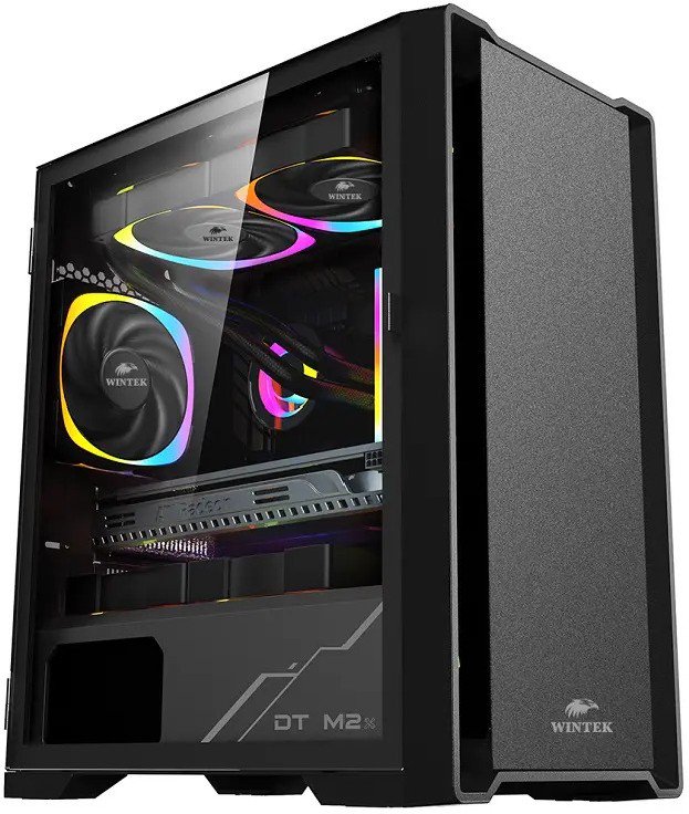 Корпус Wintek Andromeda D531-B TG черный