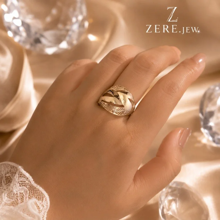 Кольцо ZERE золото 585 пробы 1.58гр 18,5р купить,134300
