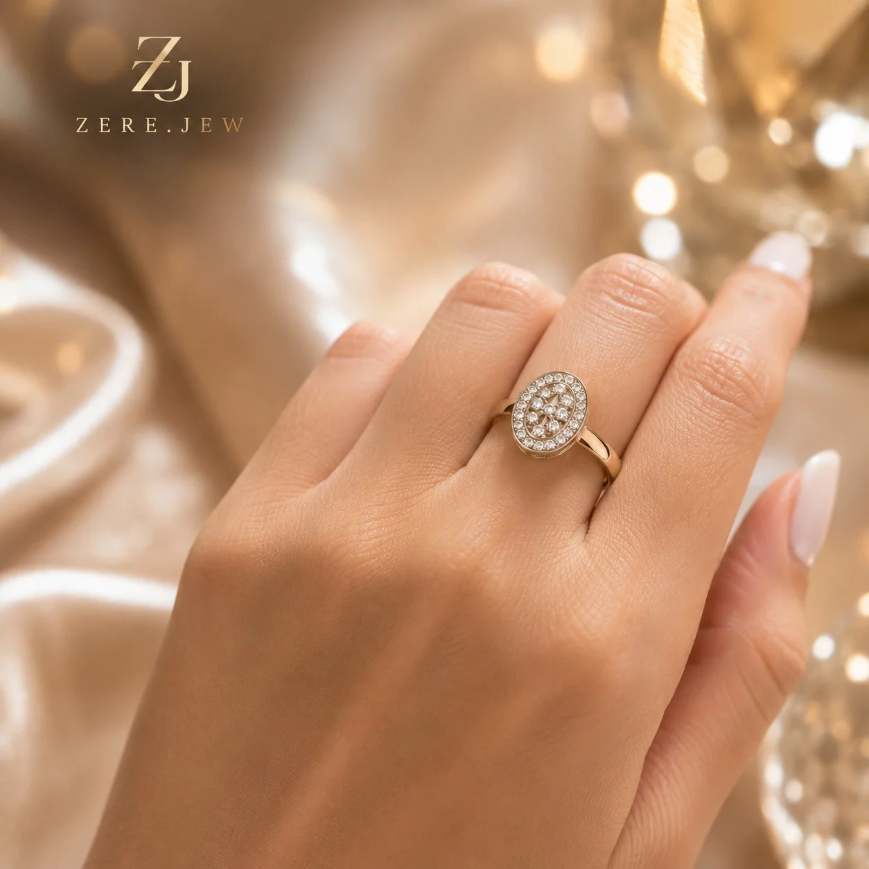 Кольцо ZERE золото 585 проба 1,43гр 18,5р купить,121550