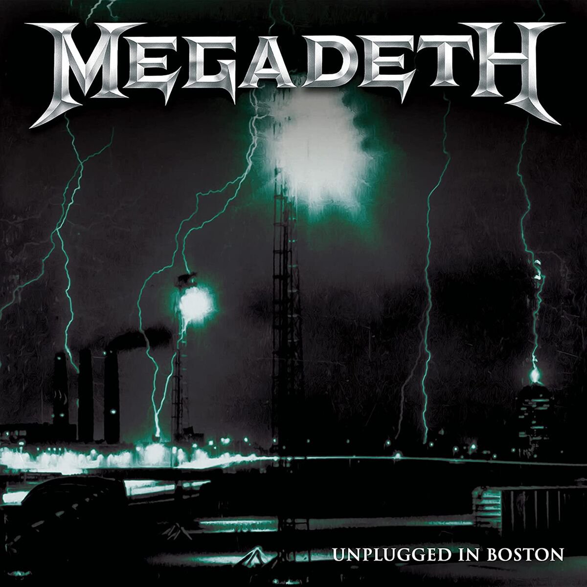 Megadeth Unplugged In Boston (Limited Edition, Green & Black Splatter Vinyl) LP купить,NaN