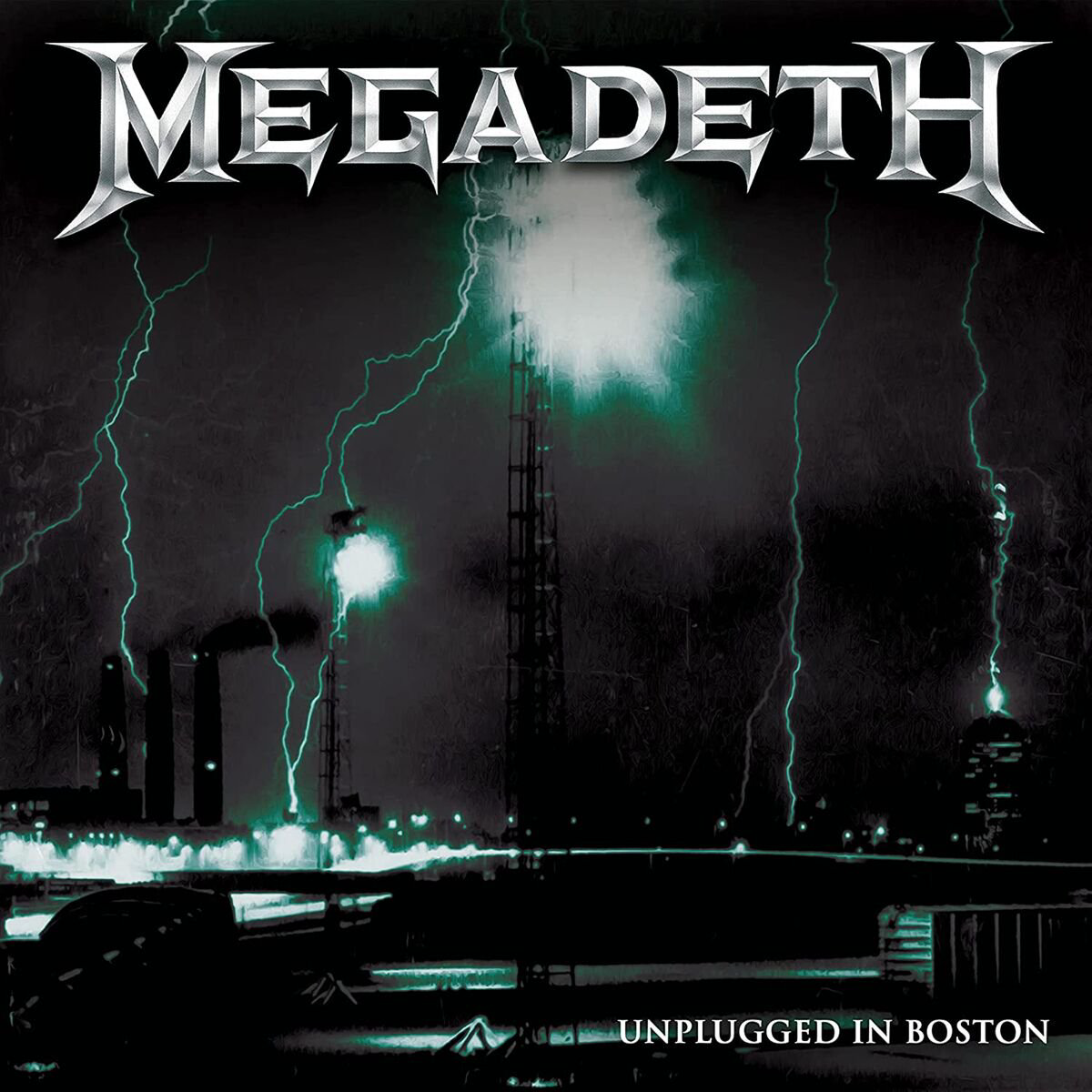 Megadeth Unplugged In Boston (Limited Edition, Green & Black Splatter Vinyl) LP купить,NaN