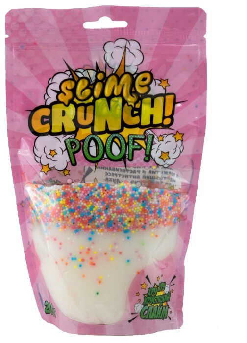Слайм Slime Crunch  S130-28 Poof Манго 200гр купить,NaN