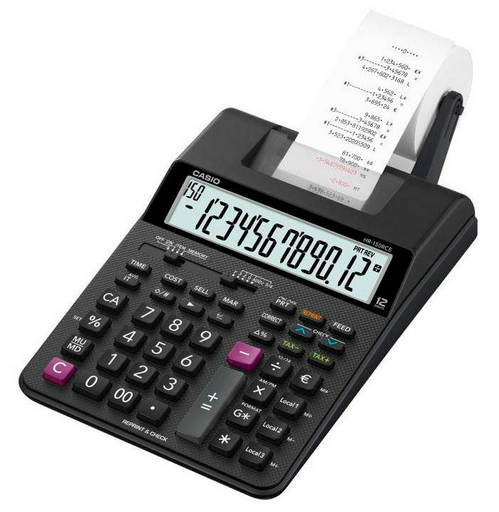 Калькулятор Casio HR-150RCE-WA-EC черный