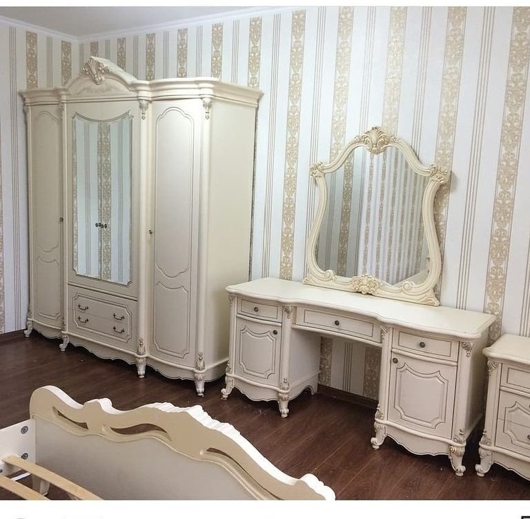 Спальный гарнитур ЭРА Мона Лиза 4д 160 крем купить,NaN