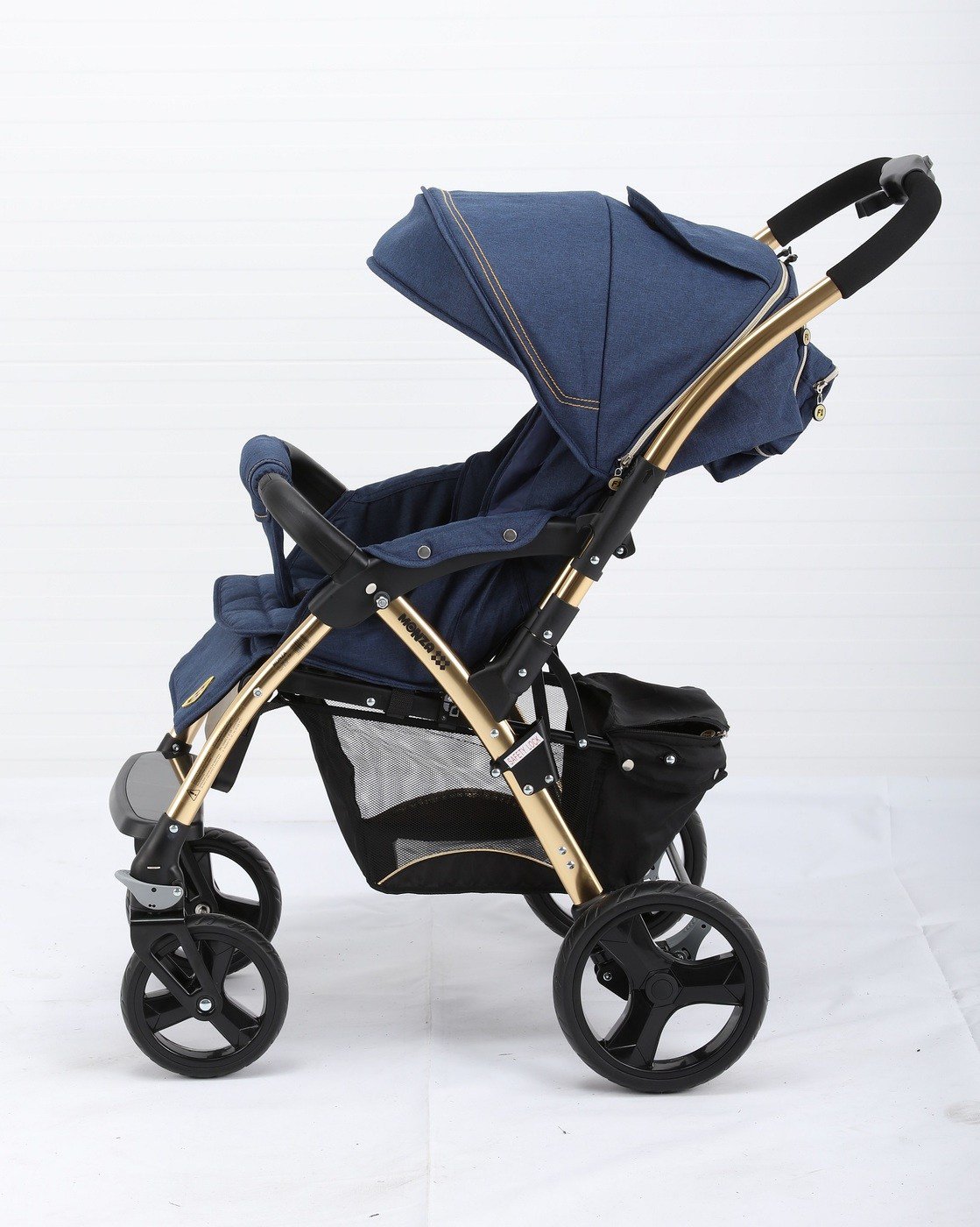 Коляска прогулочная Quatro Monza 19 Blue купить,NaN